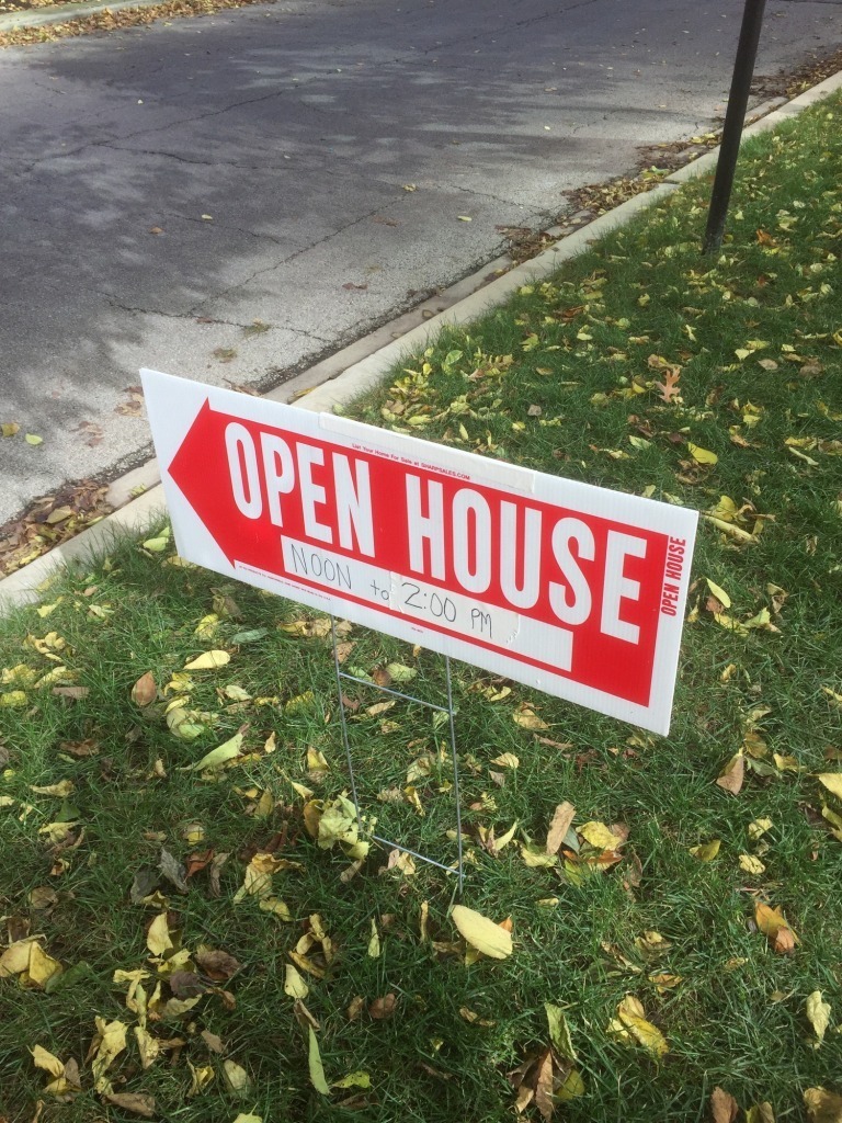 Open House Sign